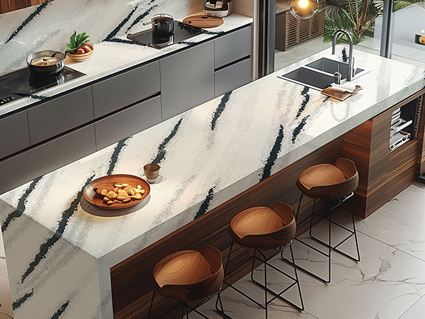 Charcoal Gray Quartz